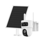 4+4MP 24/7 Solar 4G Dual-lens PT Camera
