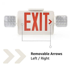 Emergency LED Exit Sign With Light in Accra Ghana