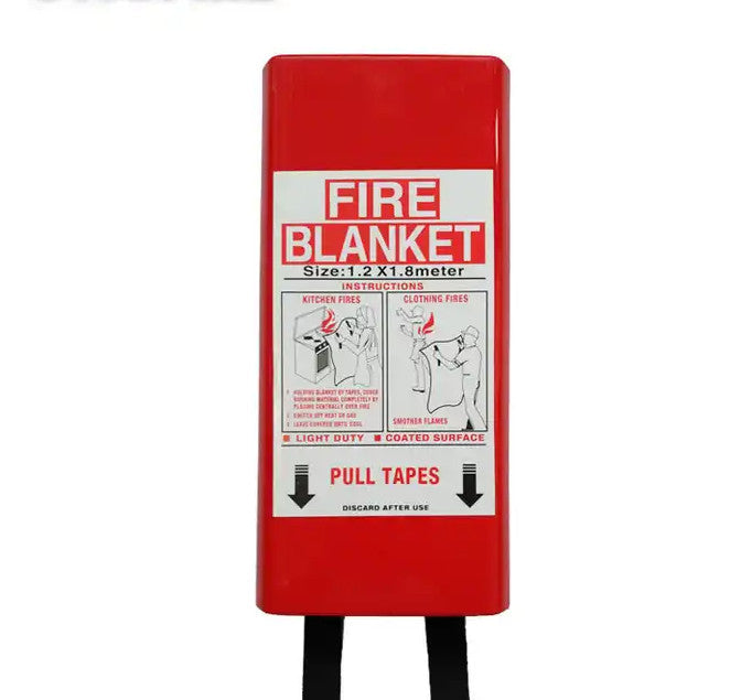 FIRE BLANKET IN PVC BOX SIZE 1.2/1.8 M Safety Hub Ghana