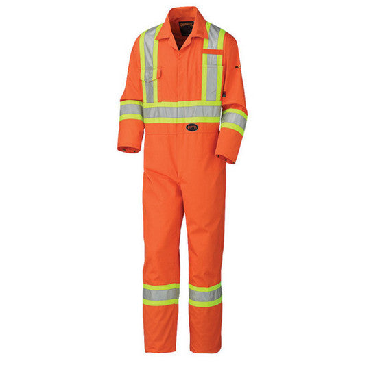 Flame Retardant Coverall w Reflective Tape