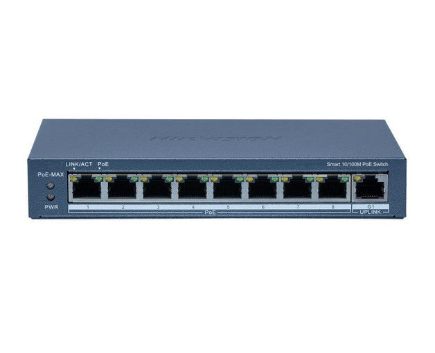 Hikvision 8 Port Fast Ethernet Smart POE Switch in Accra, Ghana