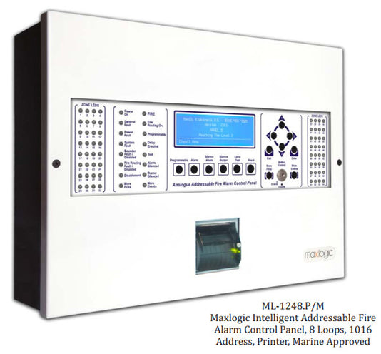 8 Loop Panel Teknim 8 Zone Conventional Fire Alarm Panel TFP-408 – Safety Hub Ghana