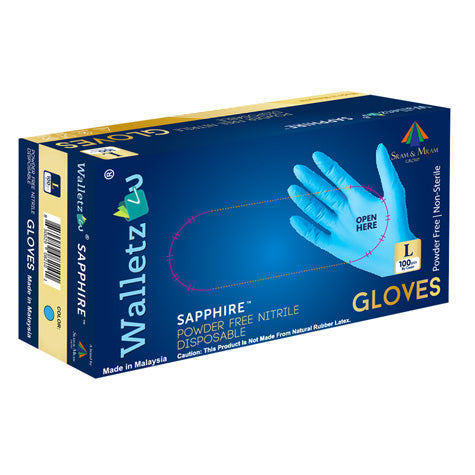 Nitrile Powder Free Gloves Safety Hub Ghana