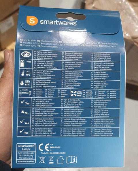 Smartwares Battery Operated Smoke Detector for sale in Tema Accra Ghana Africa