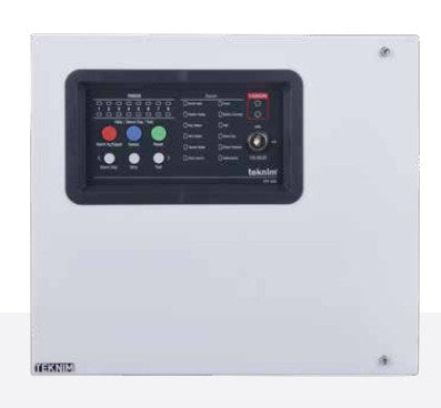 Teknim 8 Zone Conventional Fire Alarm Panel TFP-408 – Safety Hub Ghana