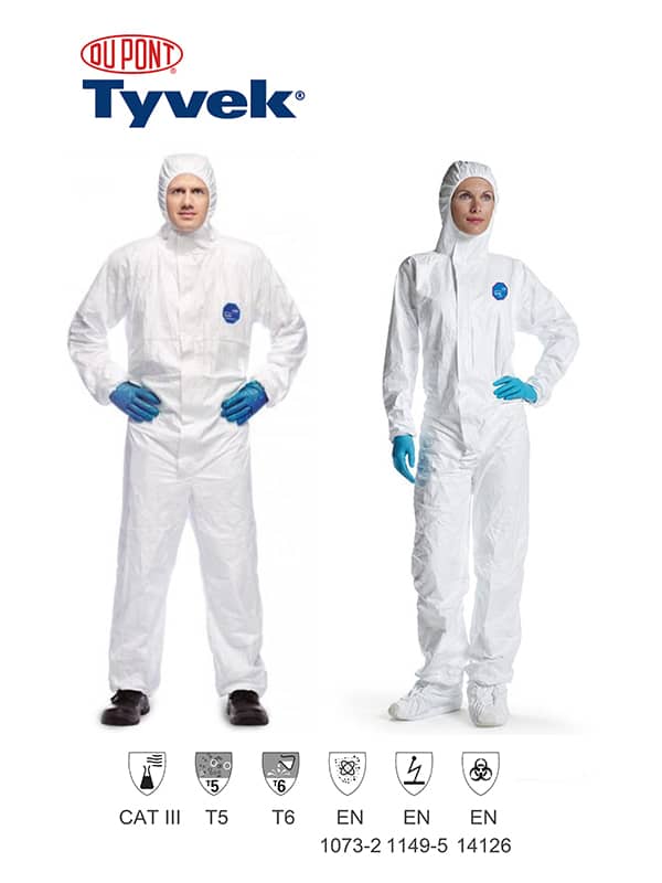 Tyvek coverall supplier in Tema Accra Ghana Africa