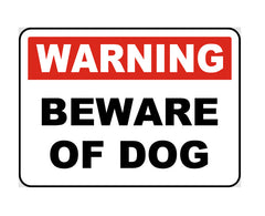 Warning Beware Of Dog Sign in Tema Accra Ghana