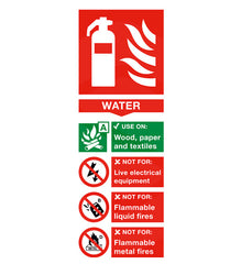 Water Fire Extinguisher Sign Tema Accra Ghana