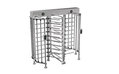 Full Height Double Lane Turnstile Gate - with Card Reader