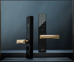 WiFi Smart Door Lock Golden Handle in Accra, Ghana, Africa