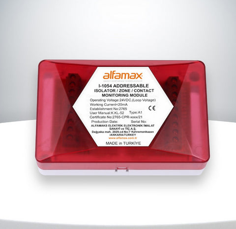 Alfamax Addressable Isolator Module I-1054 – Safety Hub Ghana